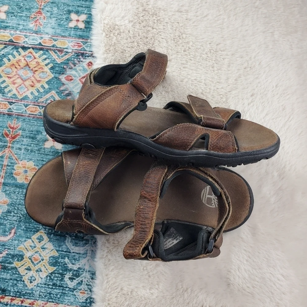 Timberland Breakwater Men’s Size 10M Leather Sandals